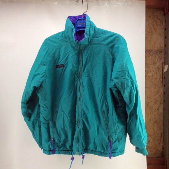 Columbia Other - Columbia - Vintage Reversible Puffer Jacket - Purple and Teal - Mens Small